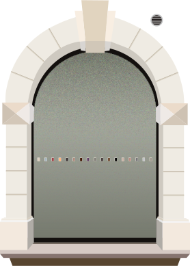 Fenster Bozen Piazza del Grano 12